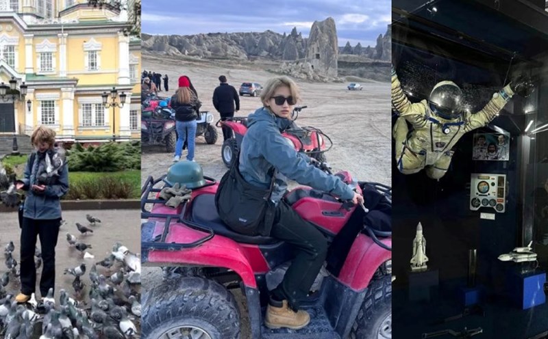 Cô gái 16 tuổi liều lĩnh đi du lịch một mình đến 7 quốc gia. Ảnh: Xiaohongshu/Li Yike