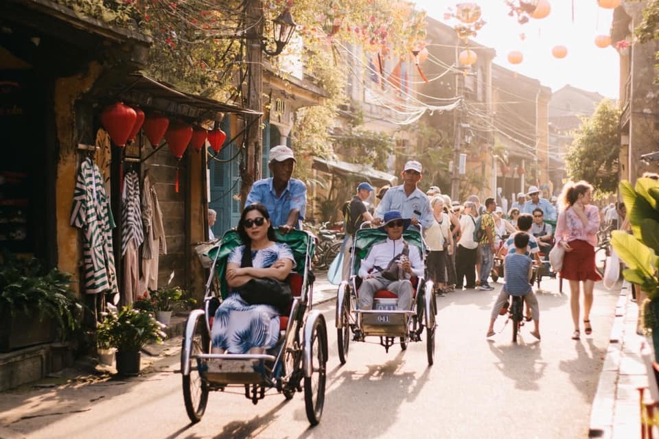 Hội An, Quảng Nam là điểm đến trong mơ đối với nhiều du khách châu Âu. Ảnh: Hoàng Bin