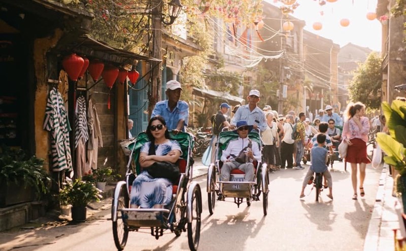 Hội An, Quảng Nam là điểm đến trong mơ đối với nhiều du khách châu Âu. Ảnh: Hoàng Bin