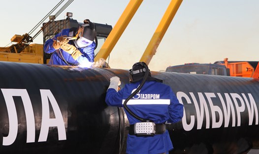 Sức mạnh Siberia 2 là dự án thứ 3 trong loạt dự án kết nối hệ thống năng lượng của Nga và Trung Quốc. Ảnh: Gazprom