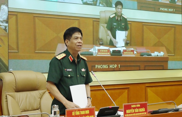 Thượng tướng Nguyễn Văn Nghĩa - Phó Tổng Tham mưu trưởng Quân đội nhân dân Việt Nam. Ảnh: Bộ Quốc phòng