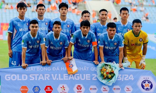Đà Nẵng thăng hạng lên V.League 2024-2025. Ảnh: Viết Định