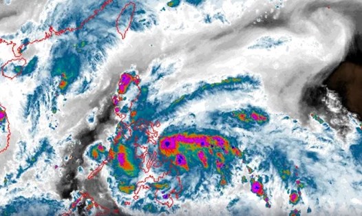 Dự báo, bão số 1 gần Biển Đông có thể đổ bộ vào đất liền nhiều lần. Ảnh: PAGASA