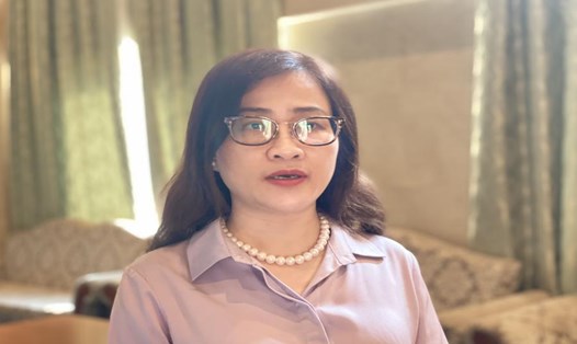 Bà Trần Thị Trang - Vụ trưởng Vụ Bảo hiểm Y tế, Bộ Y tế. Ảnh: Thùy Linh