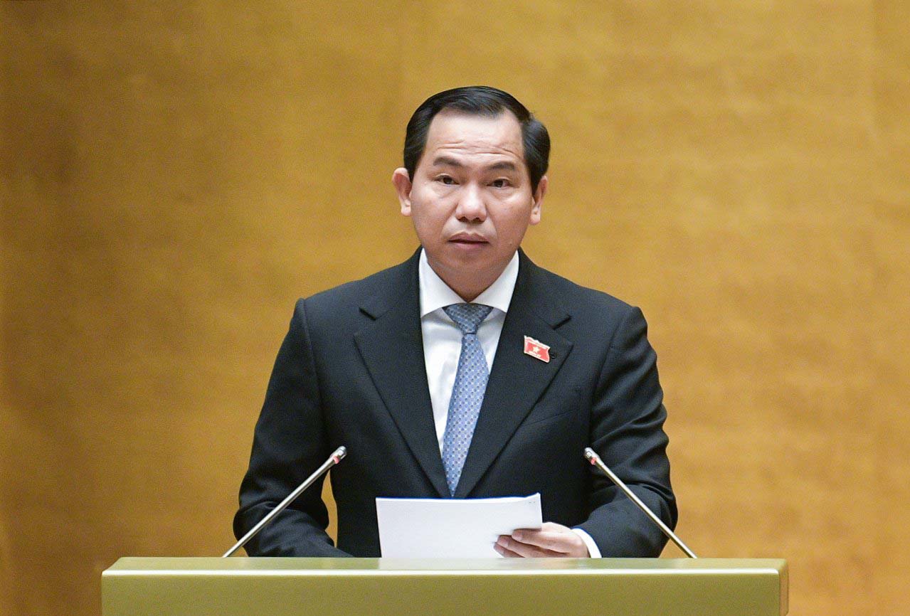 Chủ nhiệm Ủy ban Tài chính, Ngân sách của Quốc hội Lê Quang Mạnh. Ảnh: Quốc hội