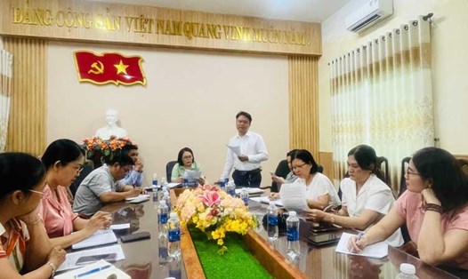 LĐLĐ quận Liên Chiểu triển khai kế hoạch vận động, thành lập Nghiệp đoàn các lớp mầm non độc lập trên địa bàn quận năm 2024. Ảnh: Tường Minh