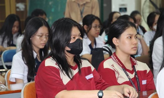 Những tiết học đặc biệt dành cho tuổi dậy thì. Ảnh: NGUYỄN LY