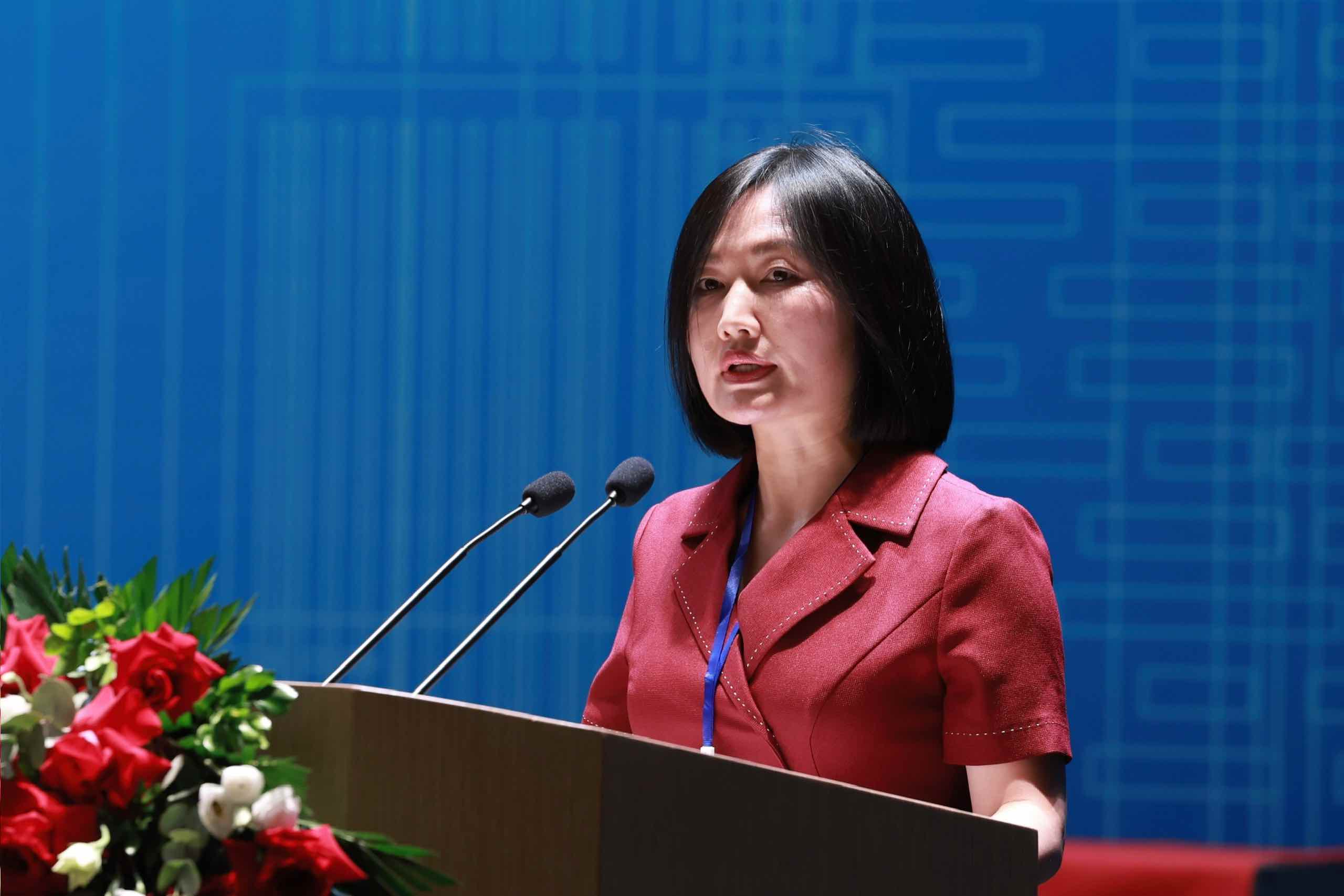 Bà Vũ Thị Mai, Giám đốc nhân sự Tập đoàn Công nghiệp – Viễn thông Quân đội (Viettel). Ảnh: Hải Nguyễn