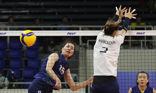 Tuyển bóng chuyền nữ Việt Nam gặp Indonesia ở lượt trận cuối vòng bảng. Ảnh: AVC
