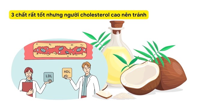 3 chất bổ sung rất tốt nhưng người có cholesterol cao nên tránh