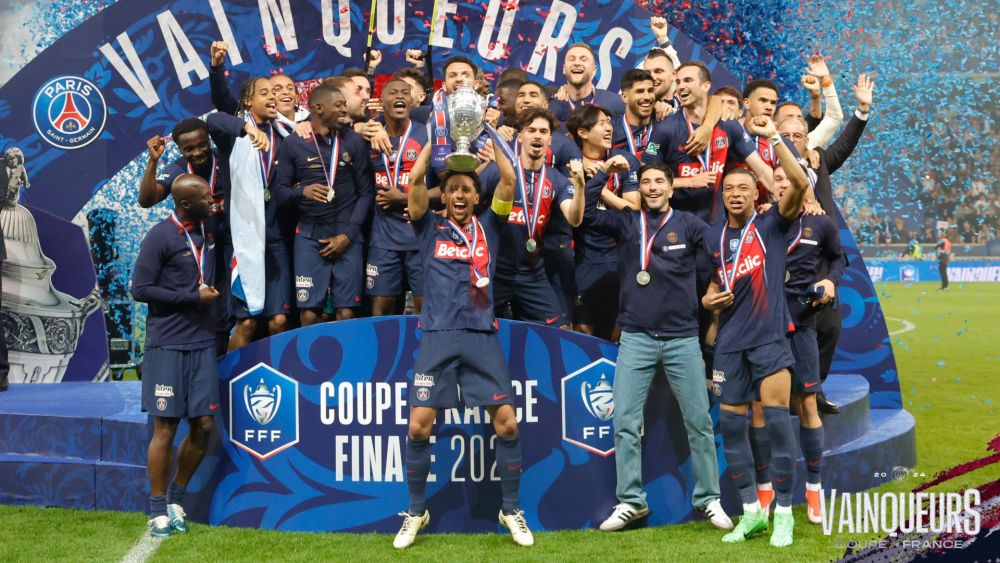 PSG lần thứ 15 vô địch Cúp Quốc gia Pháp. Ảnh: PSG