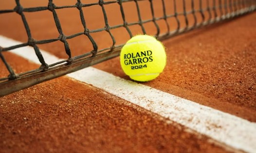 Vòng đấu chính của giải quần vợt Pháp Mở rộng 2024 khởi tranh từ hôm nay, 26.5. Ảnh: Roland Garros