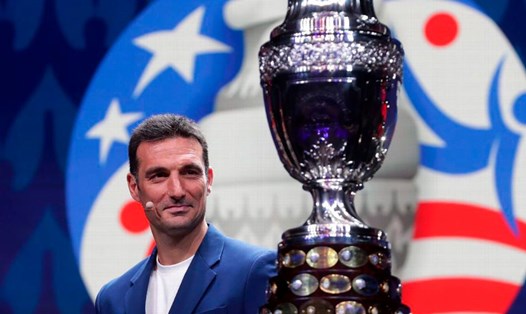 Tuyển Argentina của Lionel Scaloni hướng đến ngôi vô địch Copa America 2024. Ảnh: AFA
