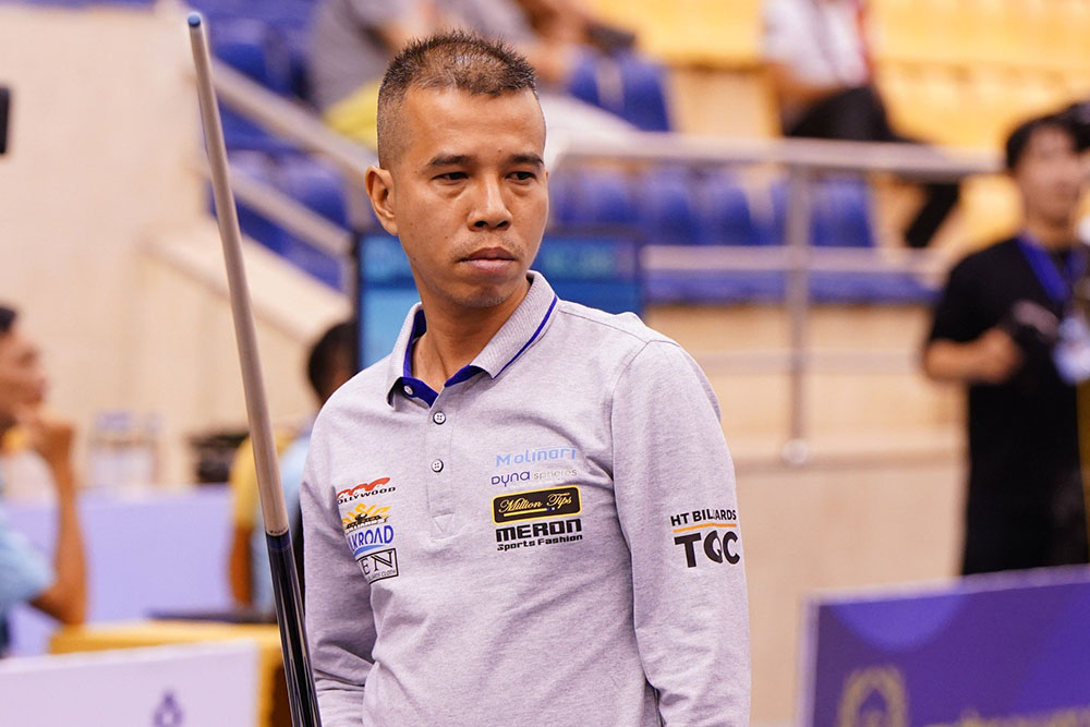 Trần Quyết Chiến chưa thể leo lên vị trí số 1 thế giới. Ảnh: Đức Đồng