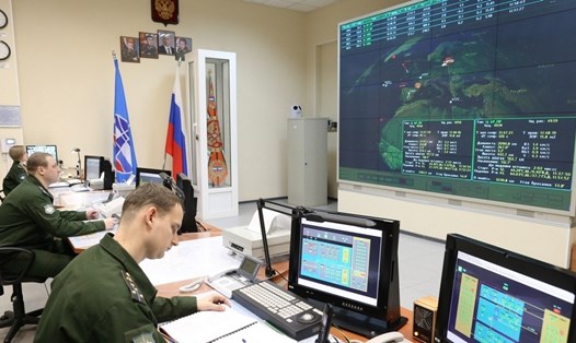 Phòng điều khiển của trạm radar Voronezh ở Nga. Ảnh: Sputnik