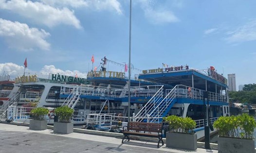 Đà Nẵng tạm dừng cảng sông Hàn để phục vụ cho lễ hội pháo hoa năm 2024. Ảnh: Sở Giao thông vận tải TP Đà Nẵng