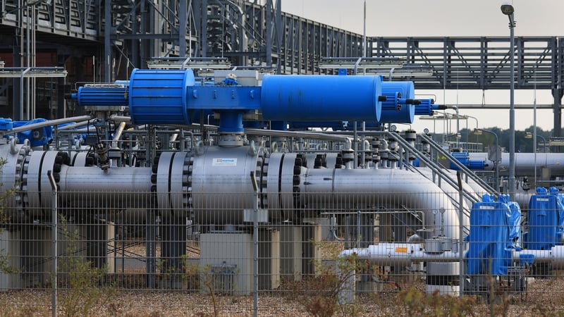 Một cơ sở dự trữ khí đốt ở Đức. Ảnh: Công ty năng lượng Đức Uniper