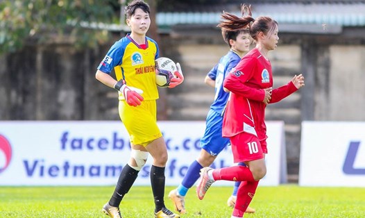 Thái Nguyên trở lại top 3 giải bóng đá nữ vô địch quốc gia - Cúp Thái Sơn Bắc 2024. Ảnh: VFF