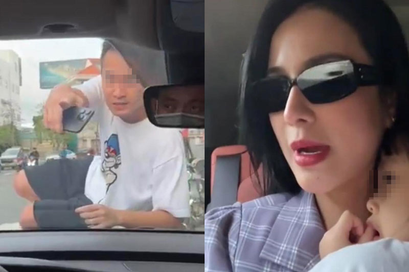 Diệp Lâm Anh từng hoảng loạn vì bị chồng cũ chặn xe. Ảnh: chụp màn hình 