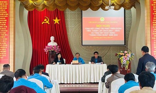 LĐLĐ tỉnh Lâm Đồng hỗ trợ để Công đoàn cơ sở trong các đơn vị, doanh nghiệp hoạt động hiệu quả. Ảnh: Mai Hương
