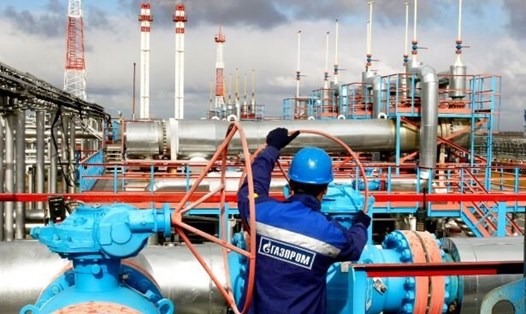 Một cơ sở khí đốt của Nga. Ảnh: Gazprom