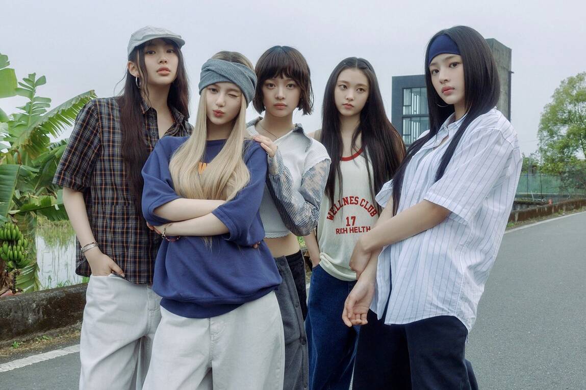 Nhóm nhạc nữ Kpop NewJeans. Ảnh: ADOR