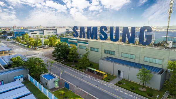 Nhà máy Samsung Electronics Vietnam. Ảnh: LĐO
