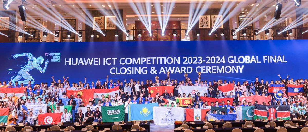 Lễ trao giải vòng Chung kết toàn cầu cuộc thi Huawei ICT Competition 2023 - 2024  đã tổ chức thành công tại Thâm Quyến, Trung Quốc. Ảnh: Khánh Linh