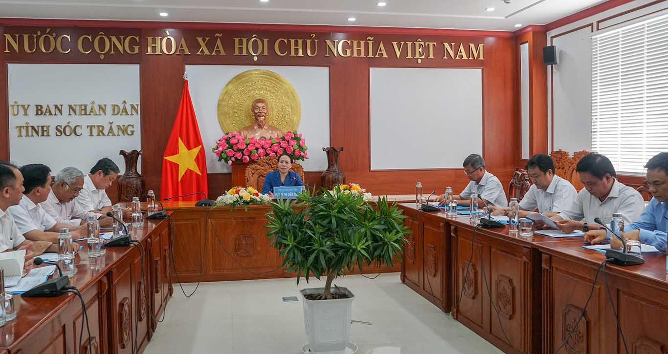 Quang cảnh buổi làm việc. Ảnh: Phương Anh