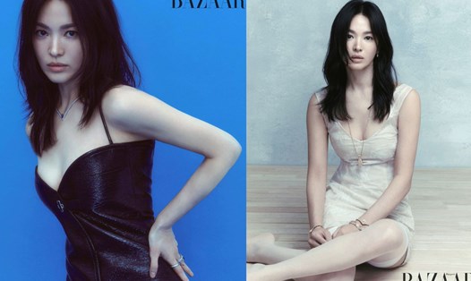 Song Hye Kyo ở tuổi 42. Ảnh: Harper's Bazaar