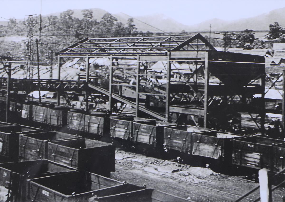 Nhà sàng Cửa Ông thời kỳ 1894 - 1924. Ảnh tư liệu