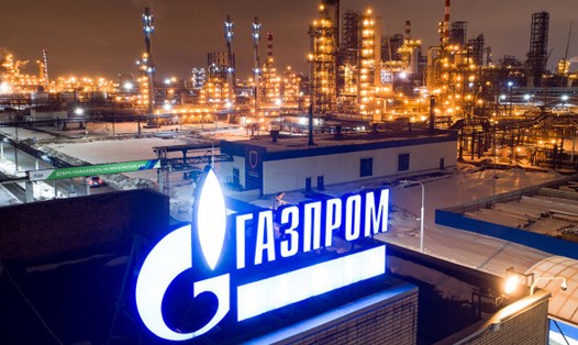 Tập đoàn dầu khí Nga Gazprom. Ảnh: TASS