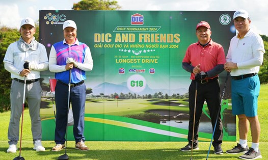 Giải golf "DIC và những người bạn 2024" trao nhiều giải cho các golfer tham gia. Ảnh: DIC 