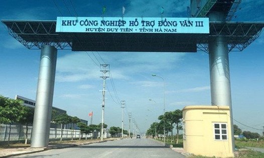 Khu công nghiệp Đồng Văn III (Hà Nam). Ảnh minh họa: VGP