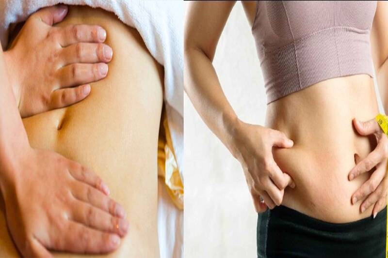 Vỗ bụng trước khi đi ngủ giúp giảm mỡ bụng hiệu quả. Đồ họa: Hạ Mây