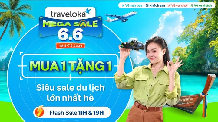 Traveloka sale khủng mở màn mùa du lịch hè 2024
