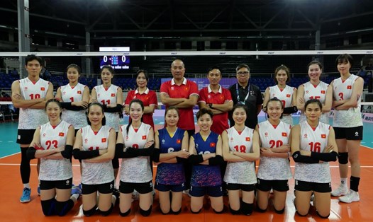 Tuyển bóng chuyền nữ Việt Nam có lần thứ 2 liên tiếp dự FIVB Challenge Cup. Ảnh: AVC