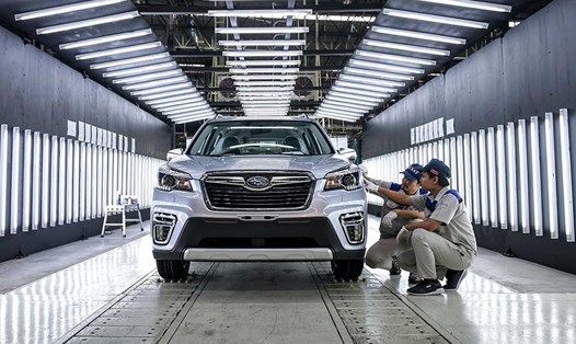 Nhà máy sản xuất xe Subaru ở Thái Lan sẽ ngừng sản xuất từ cuối năm 2024. Ảnh: TCSAT