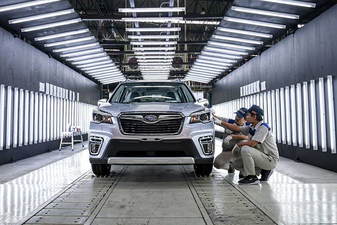 Subaru ngừng sản xuất xe ở Thái Lan