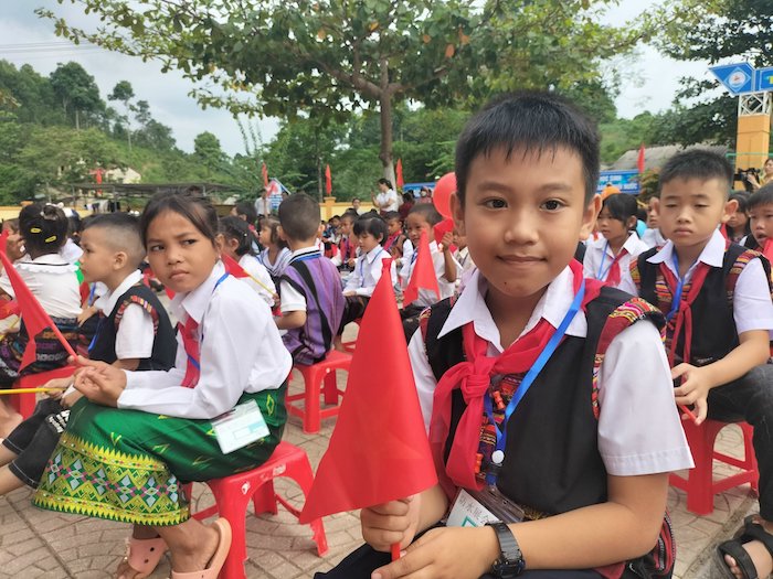 Dự án "Môi trường học tập an toàn và chất lượng" đã hoàn thành chặng đường tại Quảng Bình. Ảnh: Công Sáng