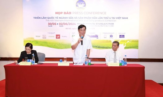 Triển lãm quốc tế ngành sữa và sản phẩm sữa lần thứ 4 tại Việt Nam. Ảnh: BTC cung cấp