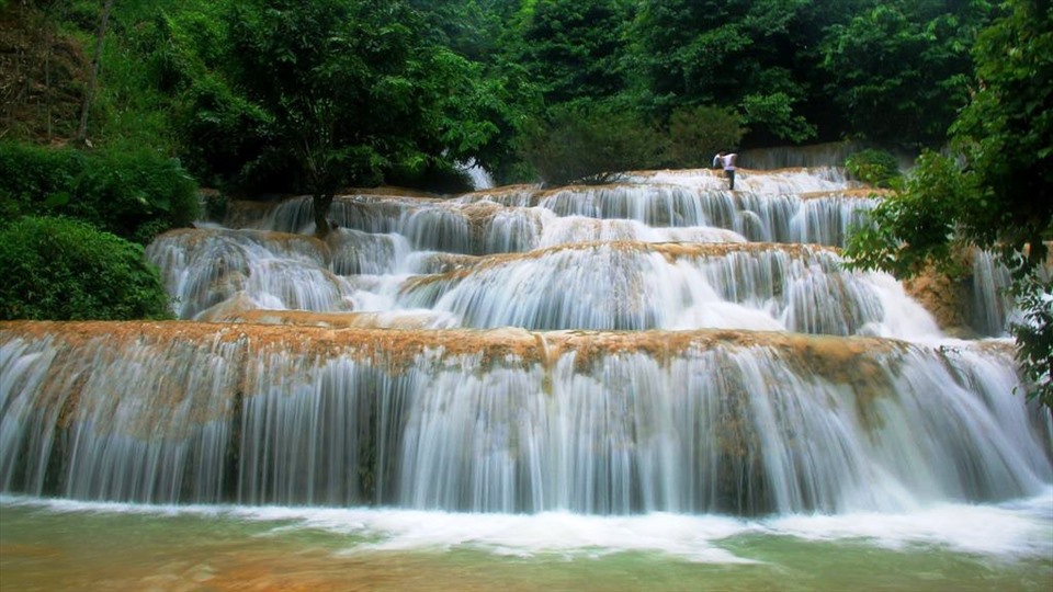 Vẻ đẹp hoang sơ ở Thác Mây. Ảnh: Tổng cục Du lịch