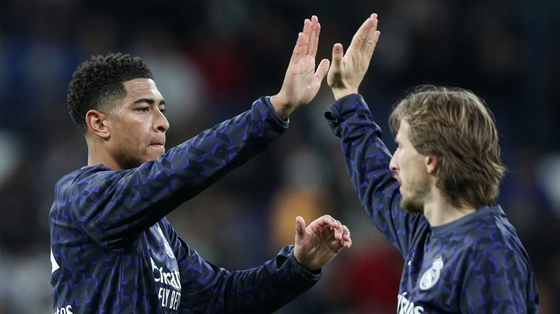 Bellingham sẽ kế thừa những huyền thoại như Modric. Ảnh: CLB Real Madrid