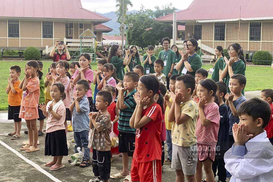 Làng trẻ em SOS Điện Biên Phủ, tỉnh Điện Biên là nơi đang nuôi dưỡng hàng trăm trẻ em có hoàn cảnh đặc biệt. Ảnh: Thanh Bình