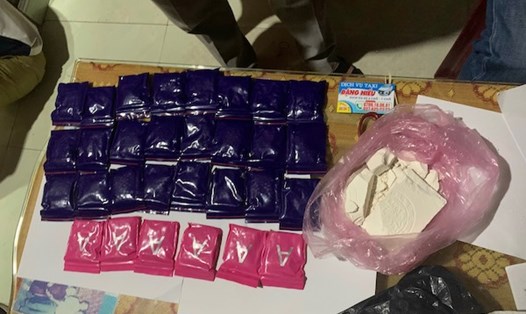 Hơn 18.000 viên ma túy vừa bị thu giữ tại Quảng Bình. Ảnh: Công an Quảng Bình