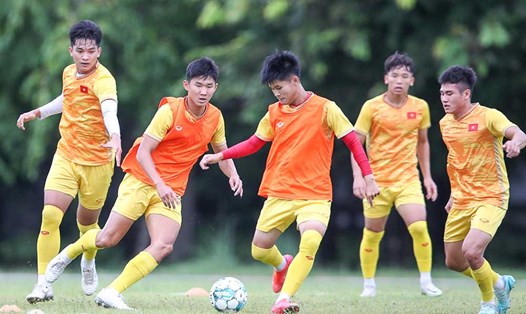 U19 Việt Nam nằm ở bảng B giải U19 Đông Nam Á 2024. Ảnh: VFF