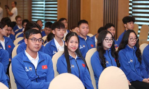 VĐV Việt Nam quyết tâm thi đấu tại Đại hội Thể thao học sinh Đông Nam Á