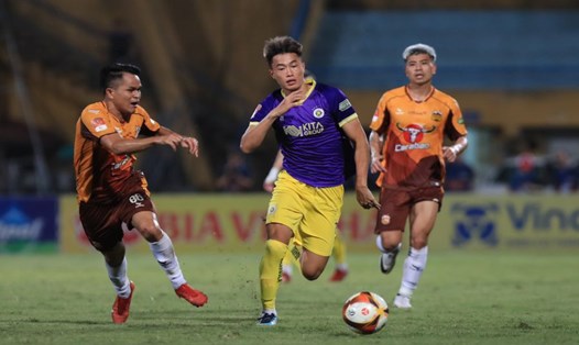 Câu lạc bộ Hà Nội bứt tốc ở chặng cuối V.League 2023-2024. Ảnh: Minh Dân