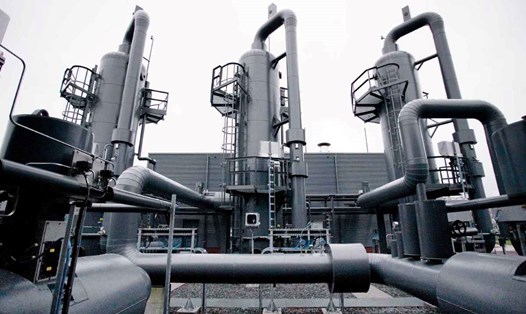 Kho dự trữ khí đốt Epe của Vattenfall ở Gronau, Đức. Ảnh: Vattenfall