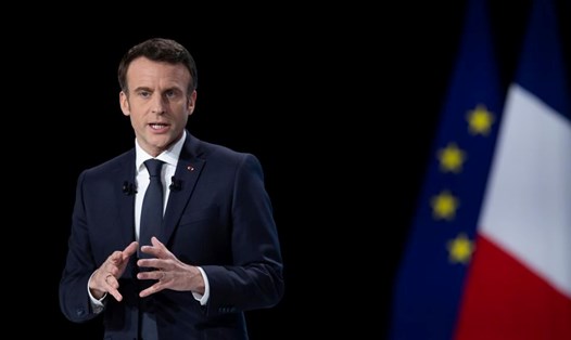 Tổng thống Pháp Emmanuel Macron. Ảnh: Xinhua